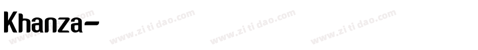 Khanza字体转换