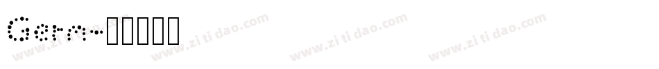 Germ字体转换