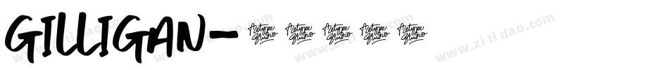 GILLIGAN字体转换