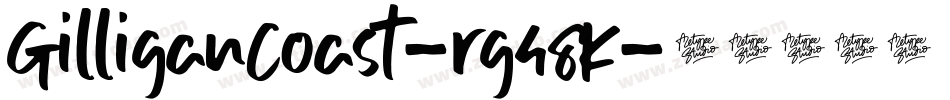 GilliganCoast-rg48K字体转换