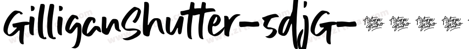 GilliganShutter-5djG字体转换