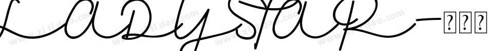 LADYSTAR字体转换