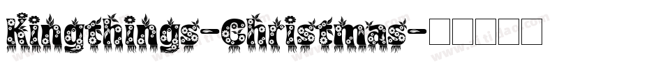Kingthings-Christmas字体转换
