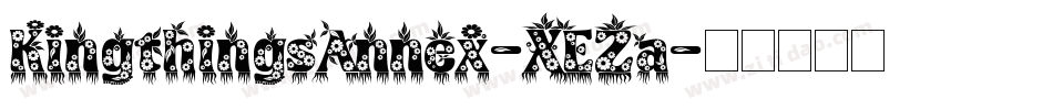 KingthingsAnnex-XEZa字体转换