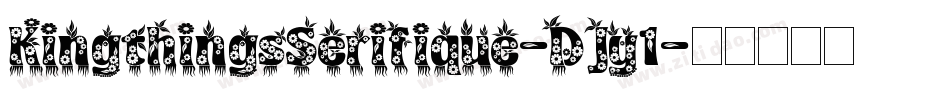 KingthingsSerifique-DJy1字体转换
