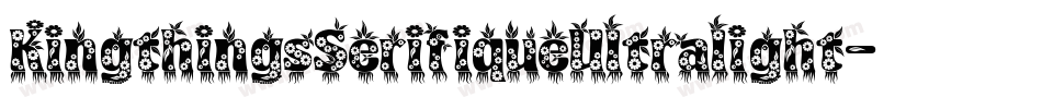 KingthingsSerifiqueUltralight-VWJw字体转换
