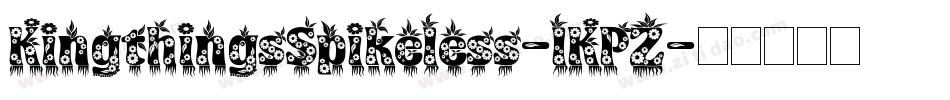 KingthingsSpikeless-lKPZ字体转换 KingthingsSpikeless-lKPZ字体转换