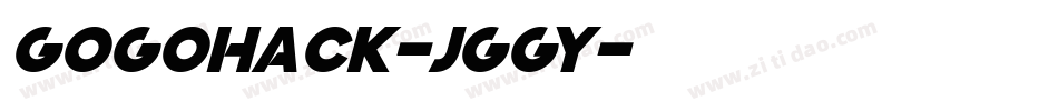 GogoHack-jGGy字体转换