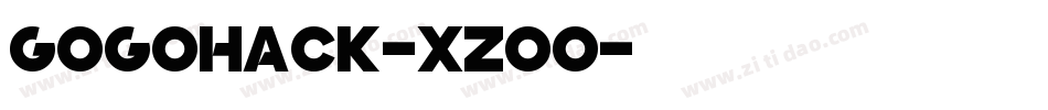 GogoHack-Xzoo字体转换