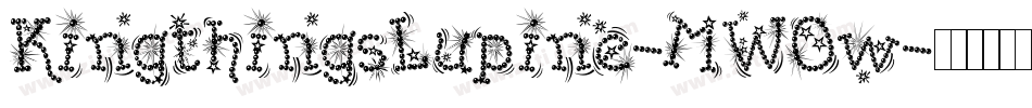 KingthingsLupine-MWOw字体转换