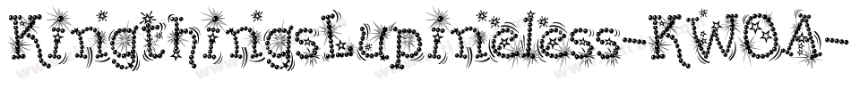 KingthingsLupineless-KWOA字体转换