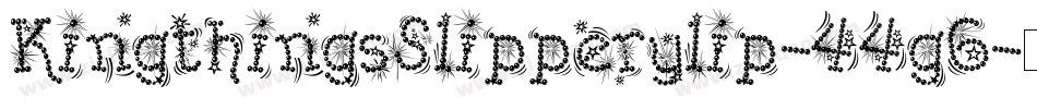 KingthingsSlipperylip-44g6字体转换