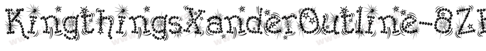 KingthingsXanderOutline-8ZRZ字体转换