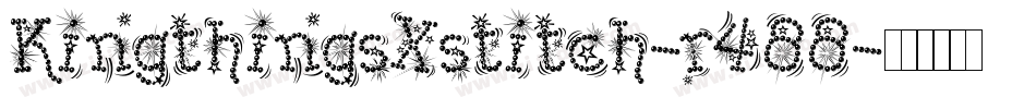 KingthingsXstitch-r488字体转换