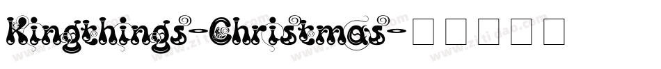Kingthings-Christmas字体转换