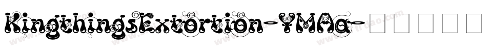 KingthingsExtortion-YMAa字体转换 KingthingsExtortion-YMAa字体转换