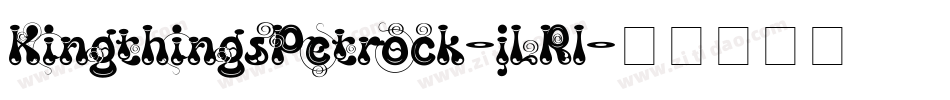 KingthingsPetrock-jLRl字体转换 KingthingsPetrock-jLRl字体转换