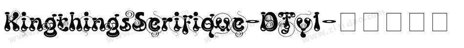 KingthingsSerifique-DJy1字体转换