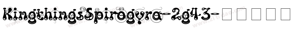 KingthingsSpirogyra-2g43字体转换