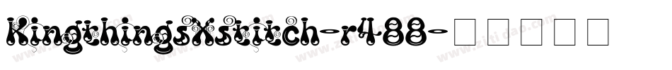 KingthingsXstitch-r488字体转换