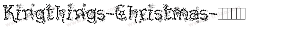 Kingthings-Christmas字体转换