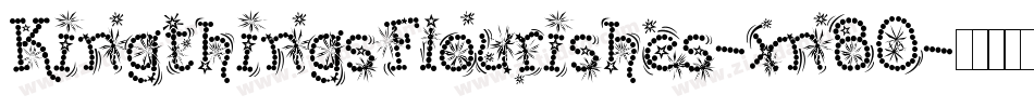 KingthingsFlourishes-xn80字体转换