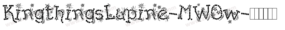 KingthingsLupine-MWOw字体转换