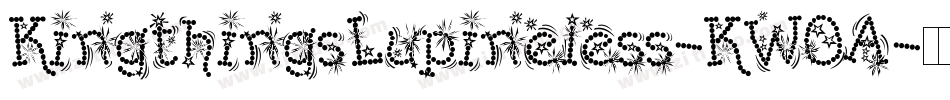KingthingsLupineless-KWOA字体转换