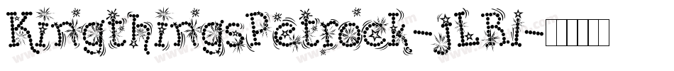 KingthingsPetrock-jLRl字体转换 KingthingsPetrock-jLRl字体转换
