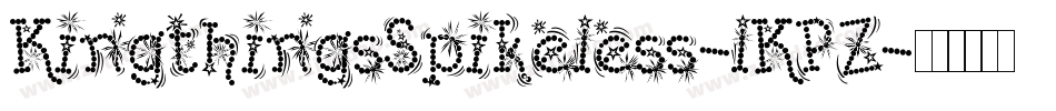 KingthingsSpikeless-lKPZ字体转换 KingthingsSpikeless-lKPZ字体转换