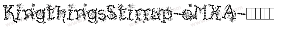 KingthingsStirrup-oMXA字体转换