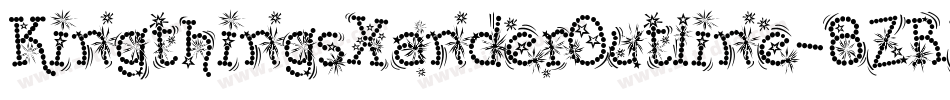 KingthingsXanderOutline-8ZRZ字体转换