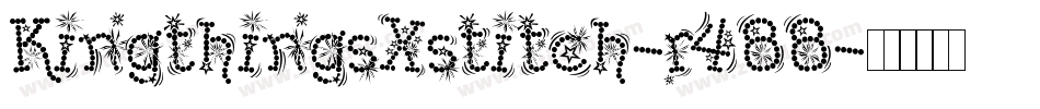 KingthingsXstitch-r488字体转换