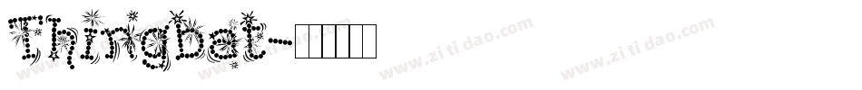 Thingbat字体转换