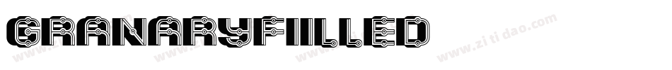 GranaryFiilled字体转换