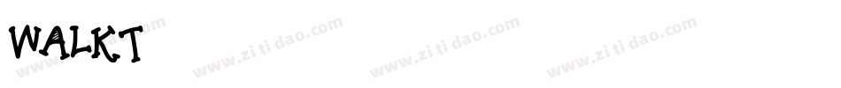 WALKT字体转换