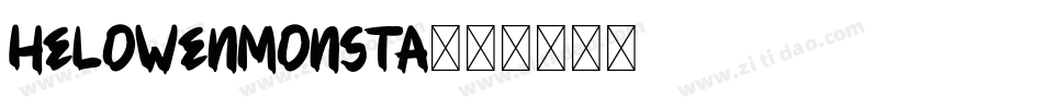 HELOWENMONSTA字体转换