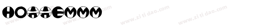 HOAAEMMM字体转换
