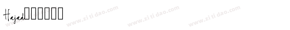 Hajad字体转换