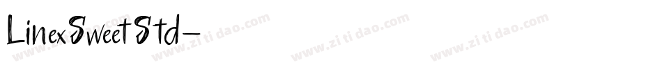 LinexSweetStd字体转换
