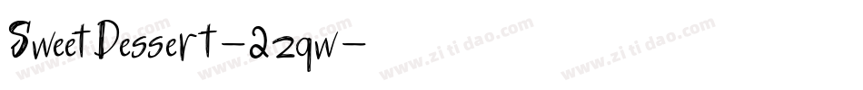 SweetDessert-2zqw字体转换