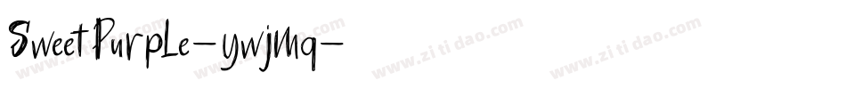 SweetPurple-ywjmq字体转换
