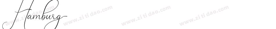 Hamburg字体转换