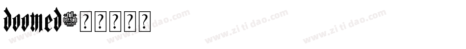 DOOMED字体转换