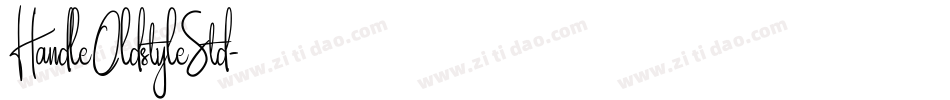 HandleOldstyleStd字体转换