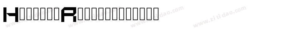 Hannah-Regular字体转换