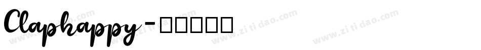 Claphappy字体转换