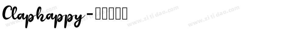 Claphappy字体转换