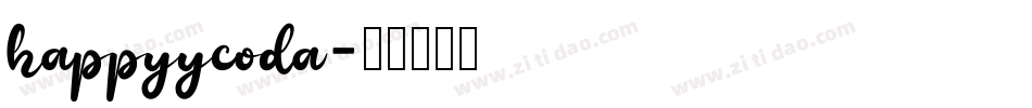 happyycoda字体转换