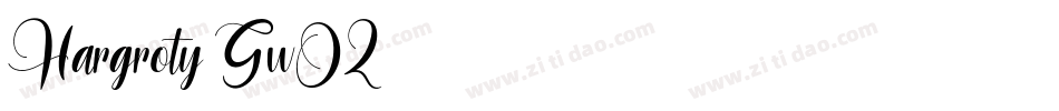 Hargroty-GwOZ字体转换